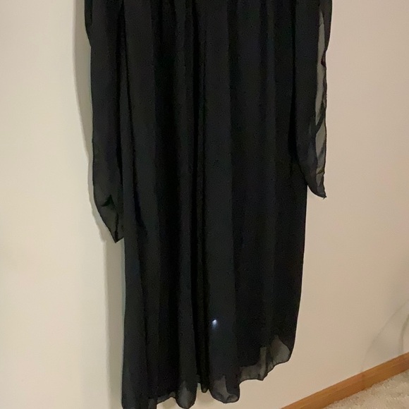 Red and Black Halloween Medieval Dress - Picture 11 of 12